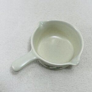 Pfaltzgraff Usa Butter Warmer Melter Spout Bowl Dish Handle Flower Spring Summer